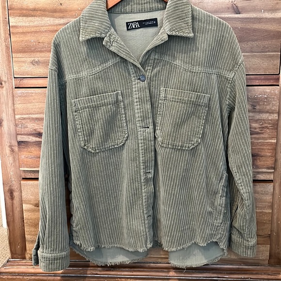 Zara Jackets & Blazers - Zara corduroy shirt jacket